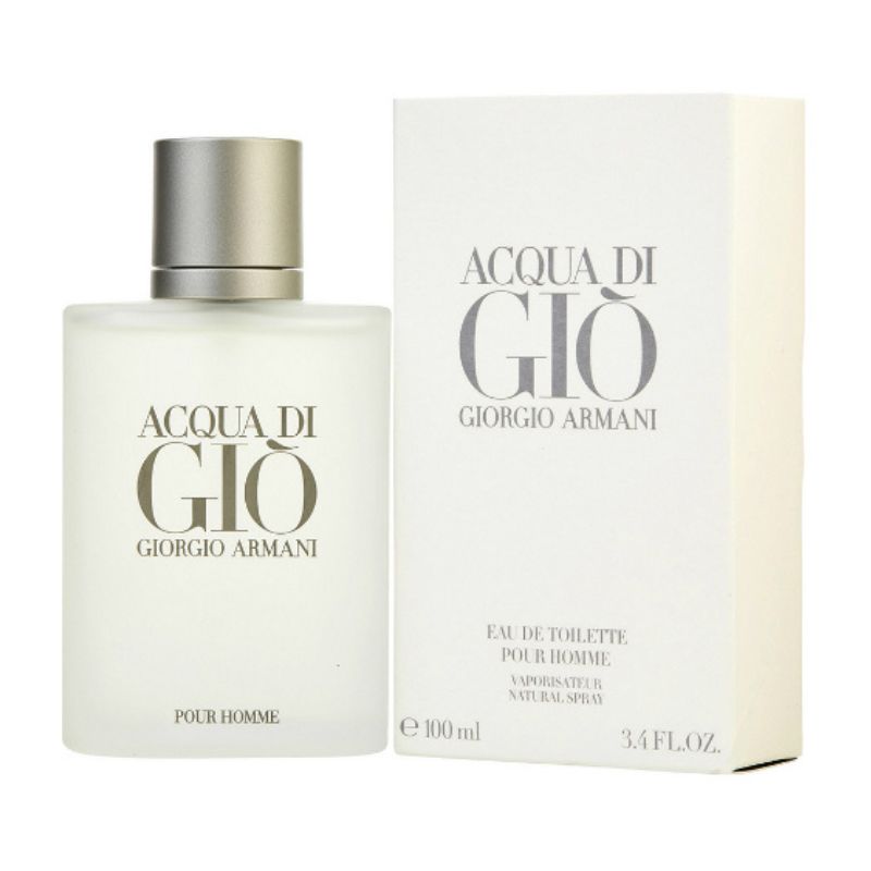 Aqua Di Gio perfume with bottle 